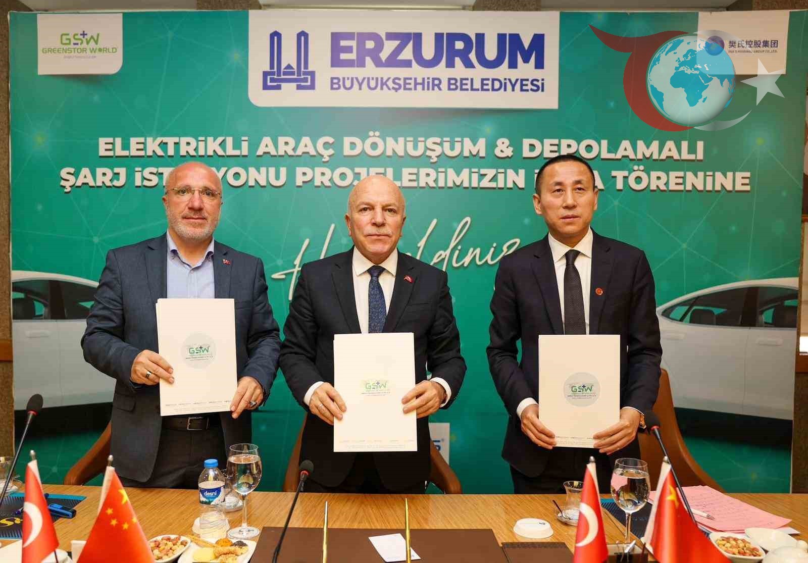 Yeşil Enerji Dönüşümü Erzurum'da Başlıyor