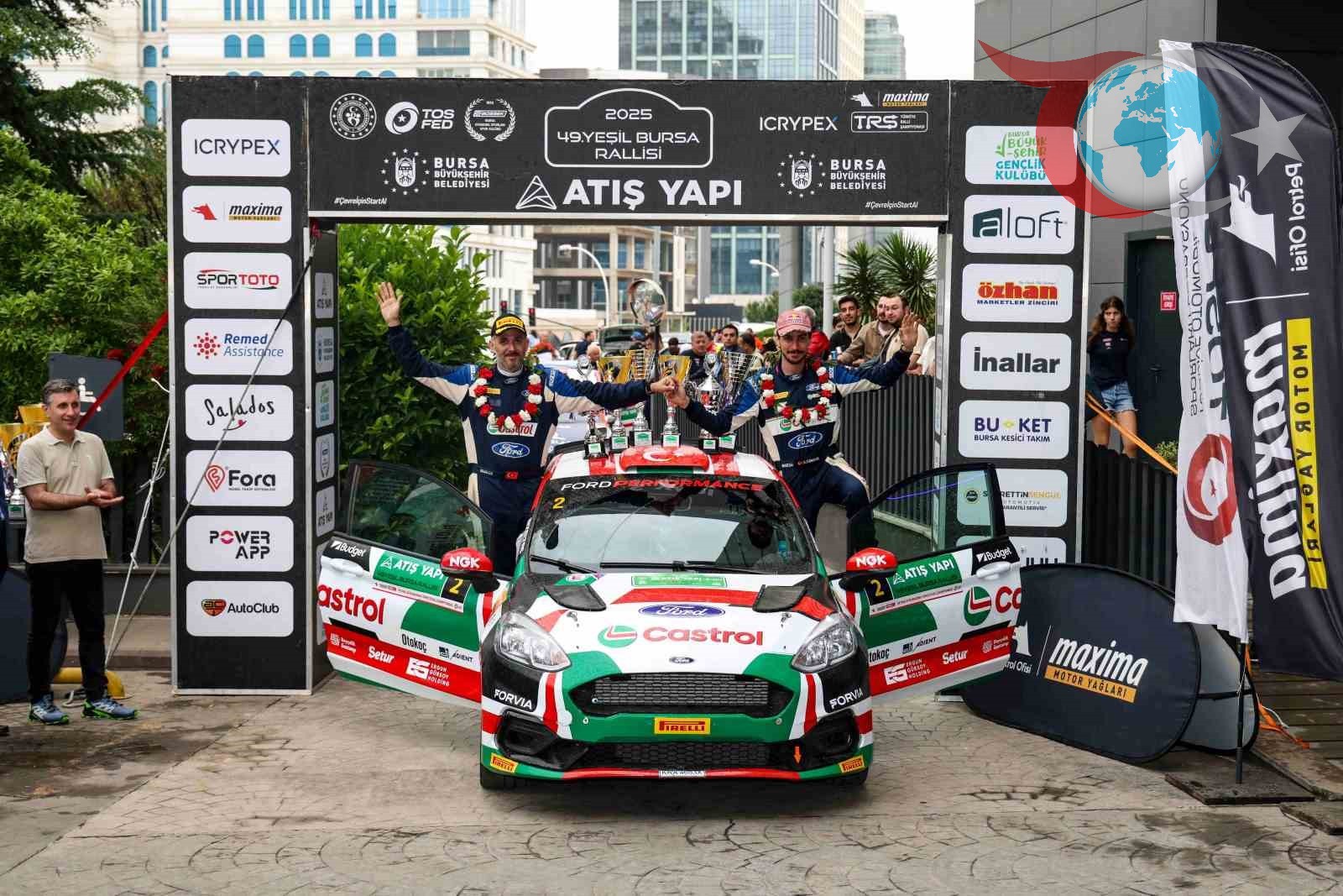 Castrol Ford Team Türkiye Yeşil Bursa Rallisi'nde Başarıya Ulaştı