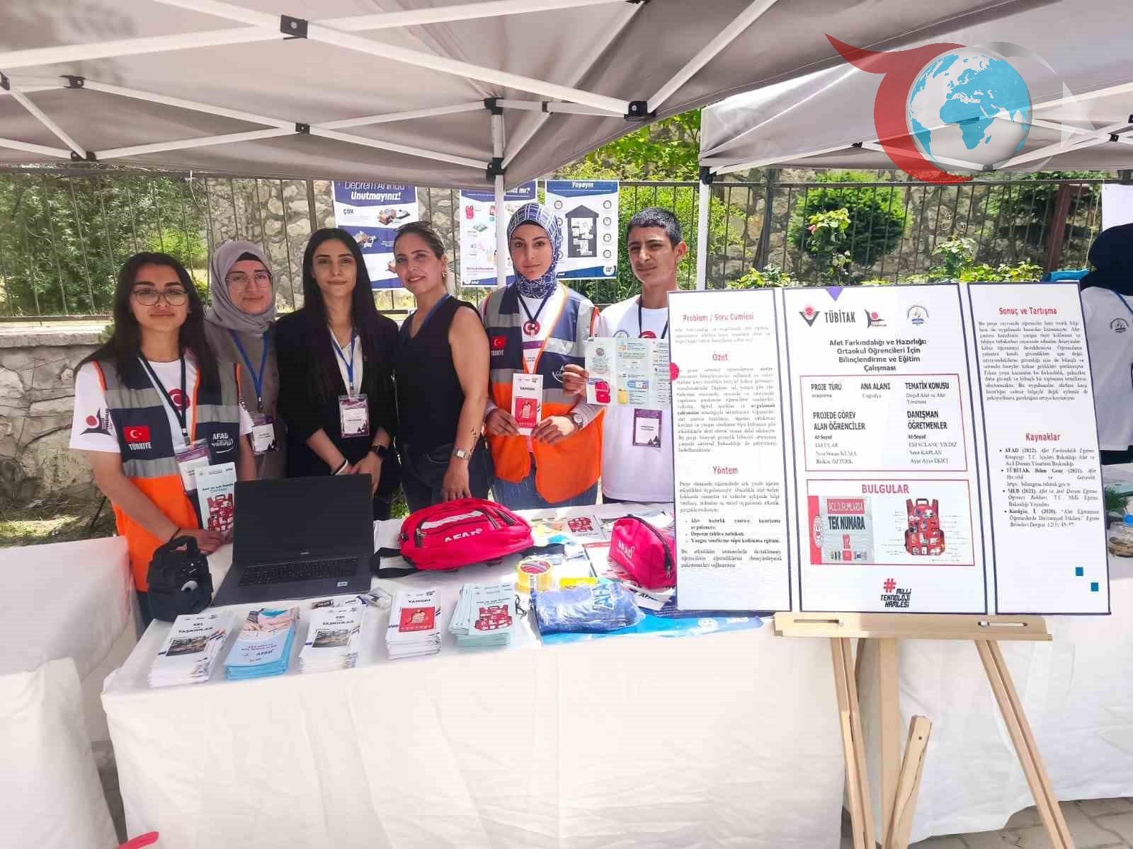 Tunceli'deki Öğrenciler Deprem Bilincine Dikkat Çekti