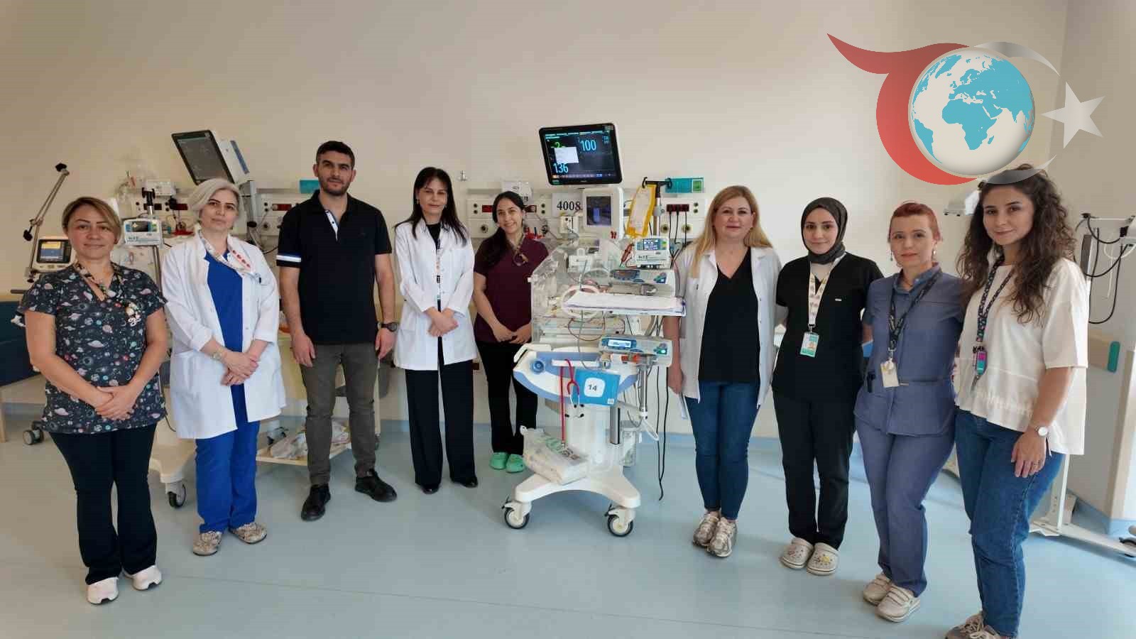 Eskişehir'de Yenidoğanda Başarılı Diyafram Hernisi Ameliyatı