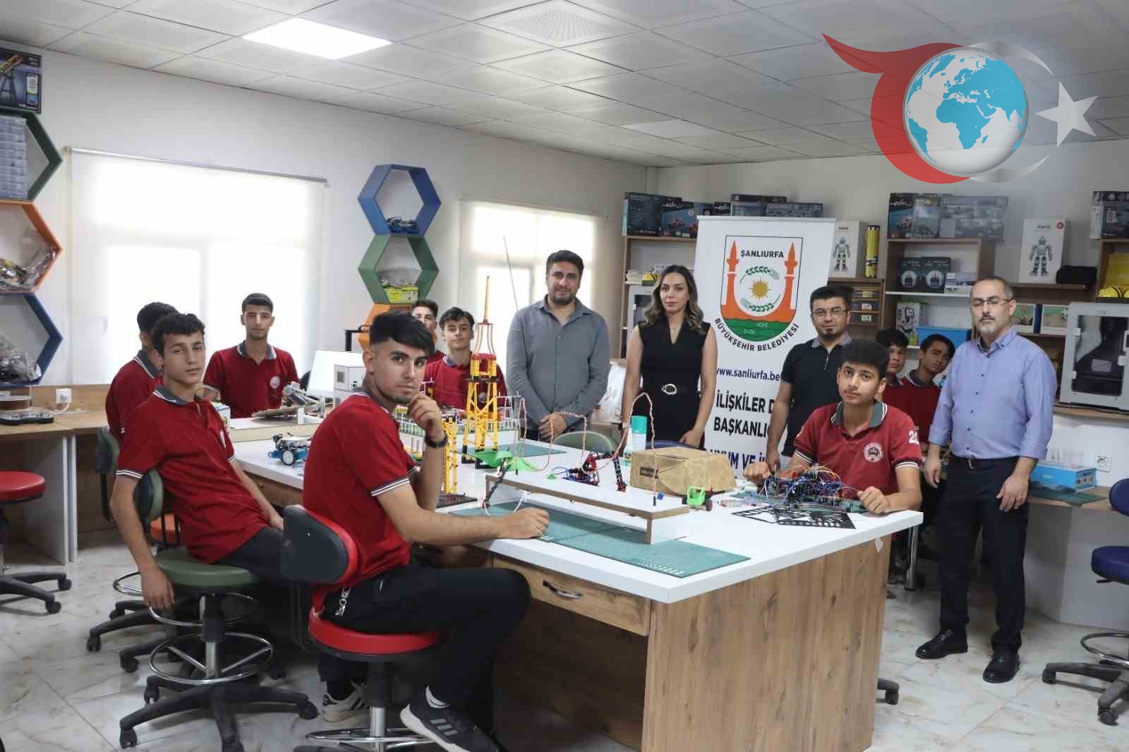 Şanlıurfa'da Gençler Robotik Kodlama İle Geleceğe Hazırlanıyor