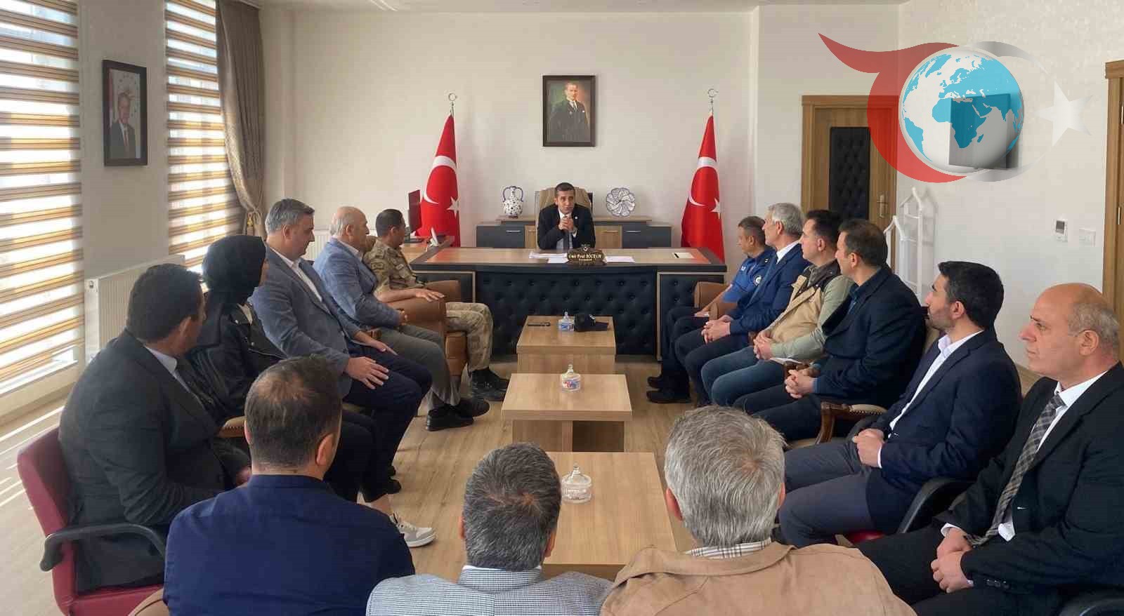 Bayburt Aydıntepe'de Bayramlaşma ve Veda Töreni