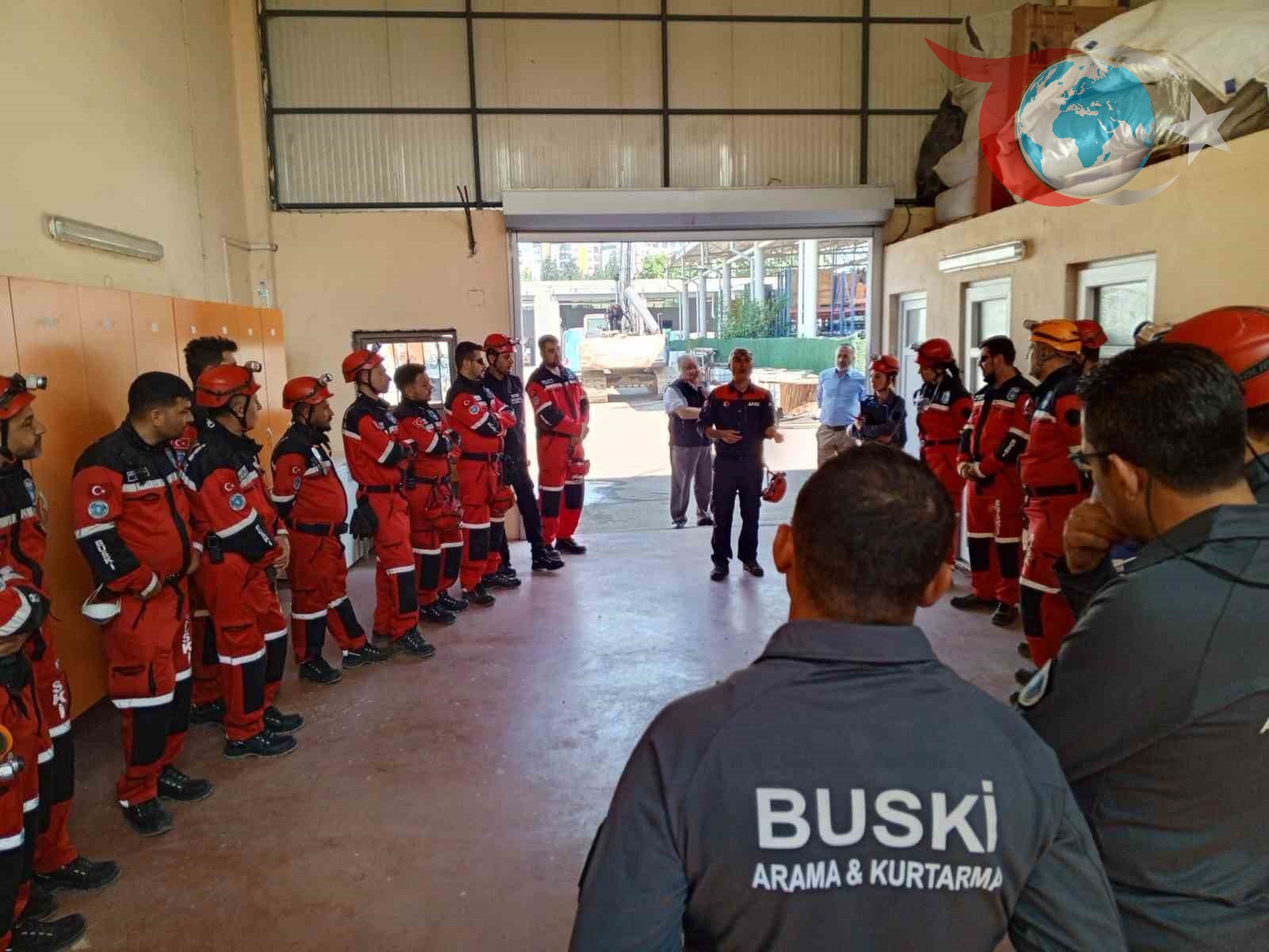 BUSKİ'den Bursa'ya Güvenli Gelecek: Arama Kurtarma Ekibi Akredite Oldu