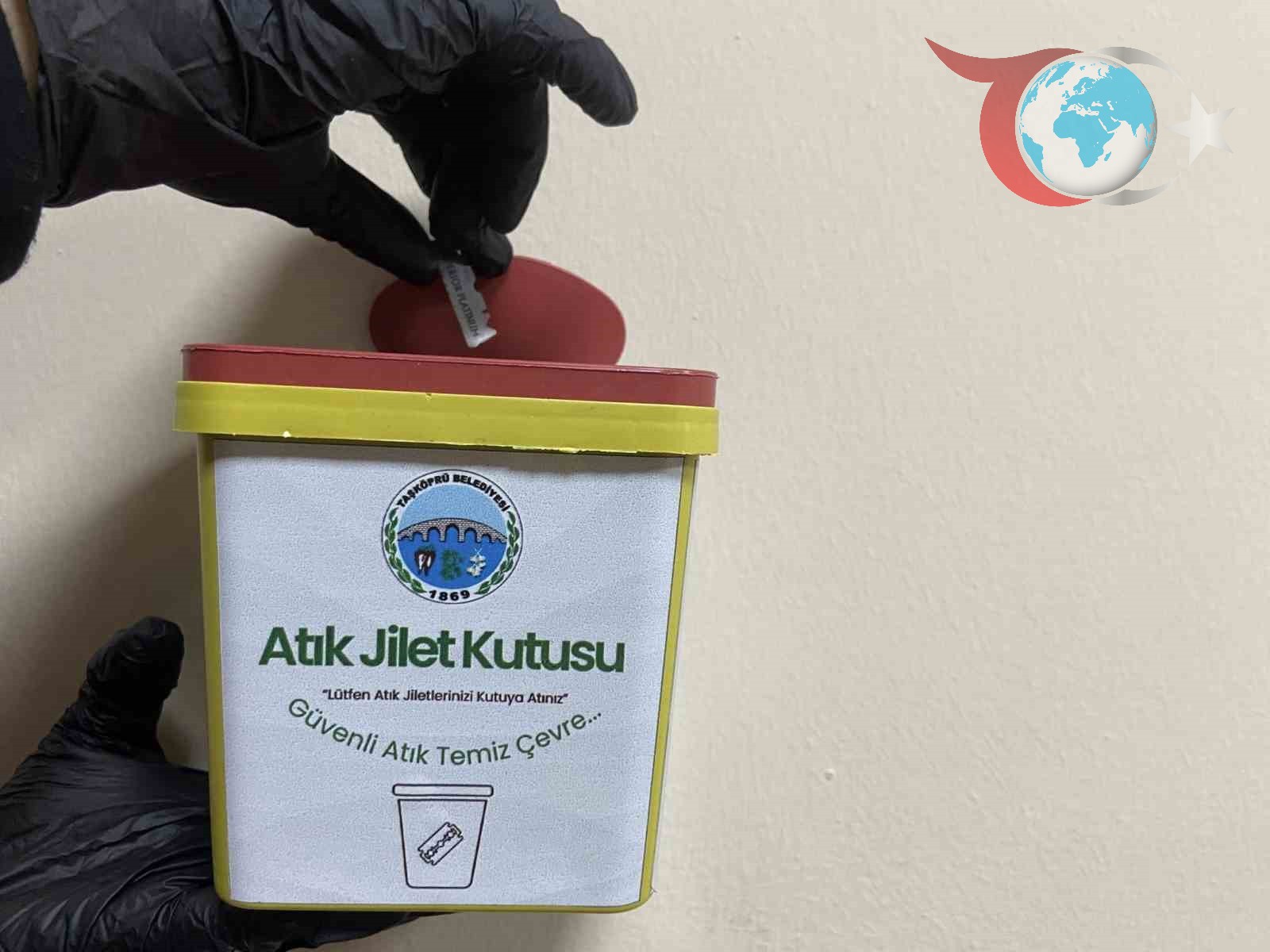 Taşköprü Belediyesi'nden Çevre Dostu Atık Jilet Toplama Projesi