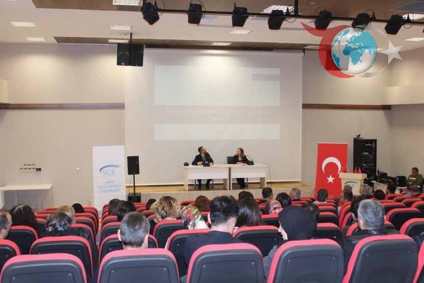Aydın SGK'da Kadına Yönelik Şiddetle Mücadele Eğitimi