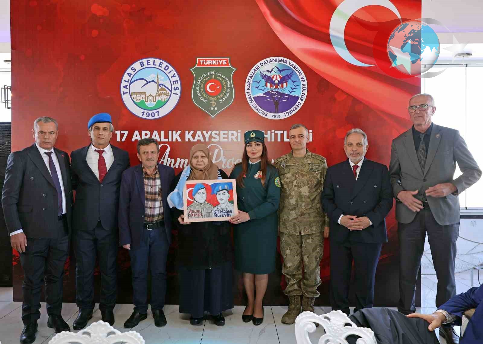 Talas’ta Anlamlı Anma Buluşması: Şehit Aileleri ve Gaziler Onurla Karşılandı