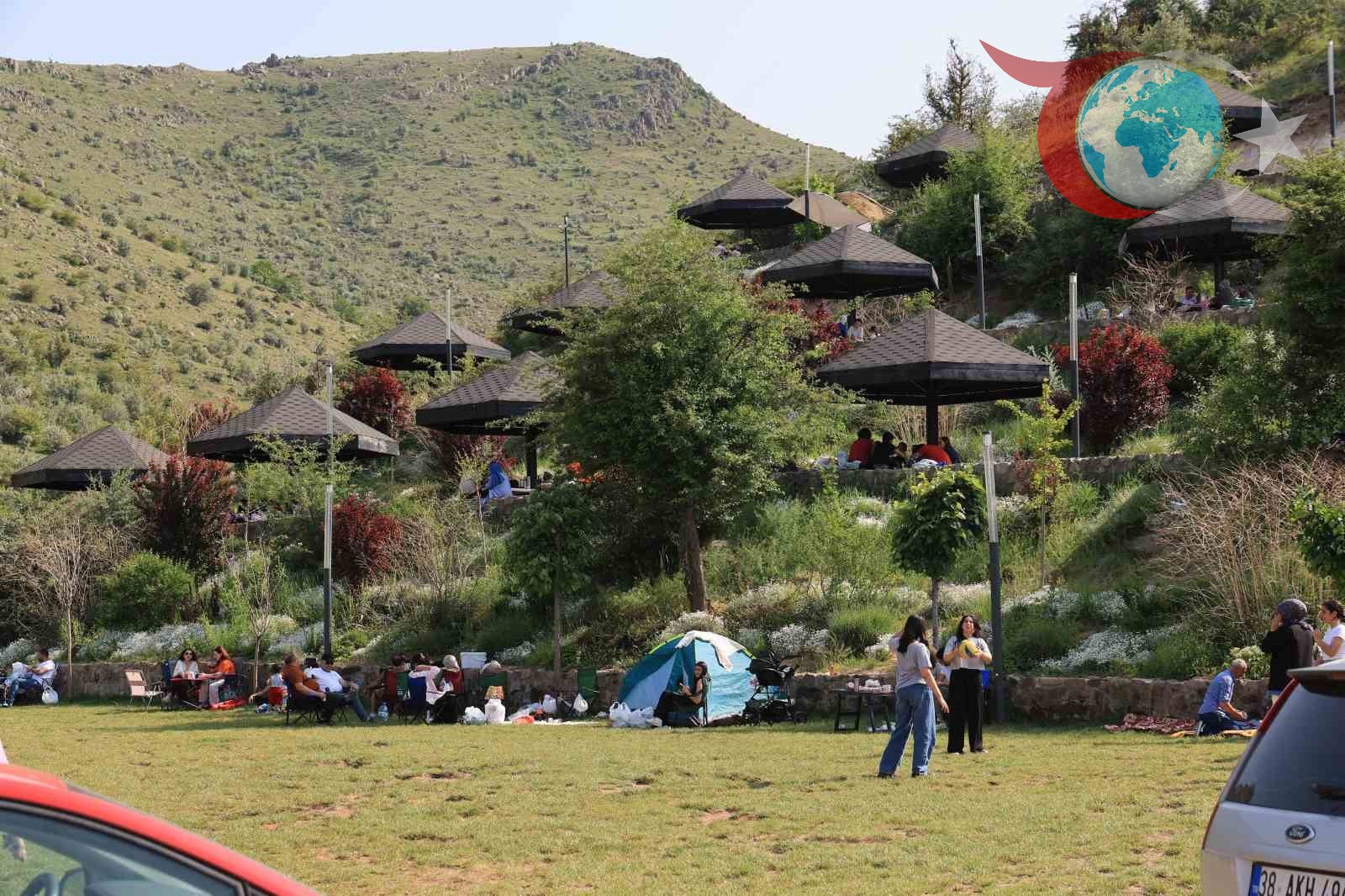 Zincidere Mesire Alanı'nda Bayram Coşkusu