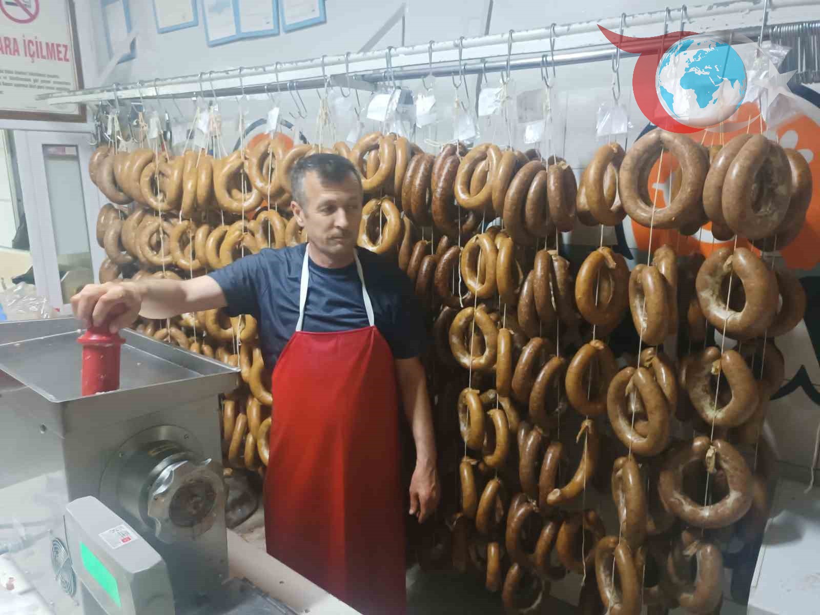 Eskişehir Kırka’da Kurban Bayramı'nın Vazgeçilmezi: Sucuk Üretimi