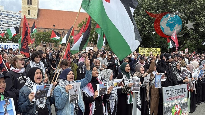 Berlin'de "Madleen" Gemisine Yapılan Saldırıya Yoğun Protesto