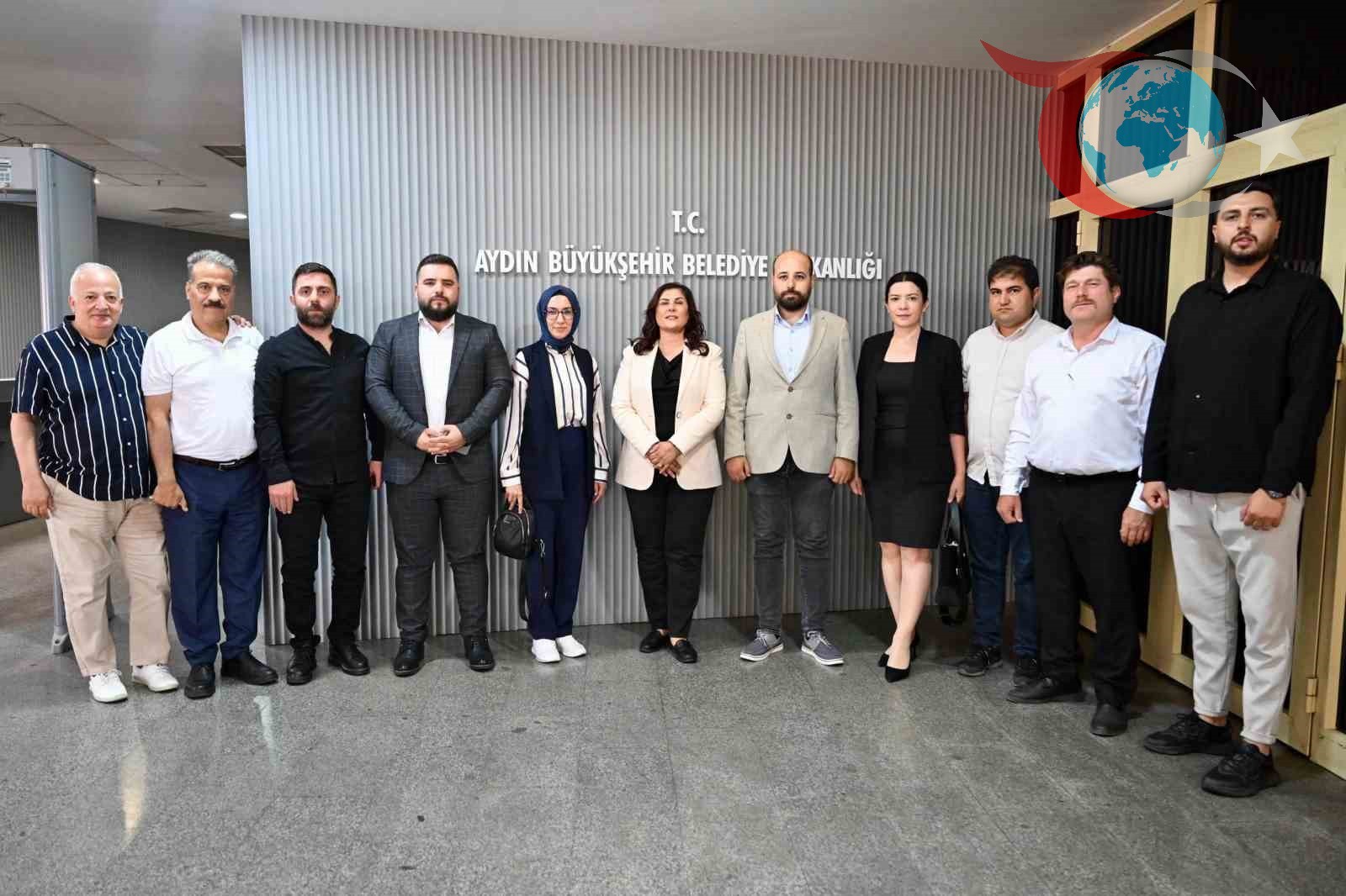 Aydın Gazeteciler Cemiyeti'nden Başkan Çerçioğlu'na Anlamlı Ziyaret