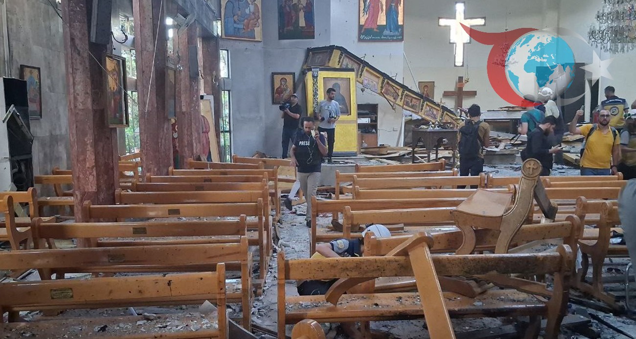 Şam’da Aziz Elias Kilisesi’ne Kanlı Saldırı: Zayiat Hakkında Bilgi Bekleniyor