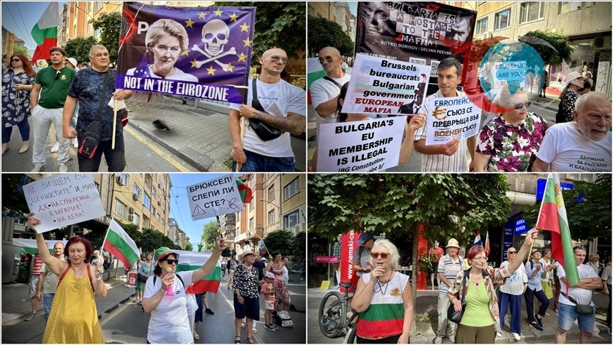 Bulgaristan’da Avro Geçişine Karşı Protestolar Büyüyor