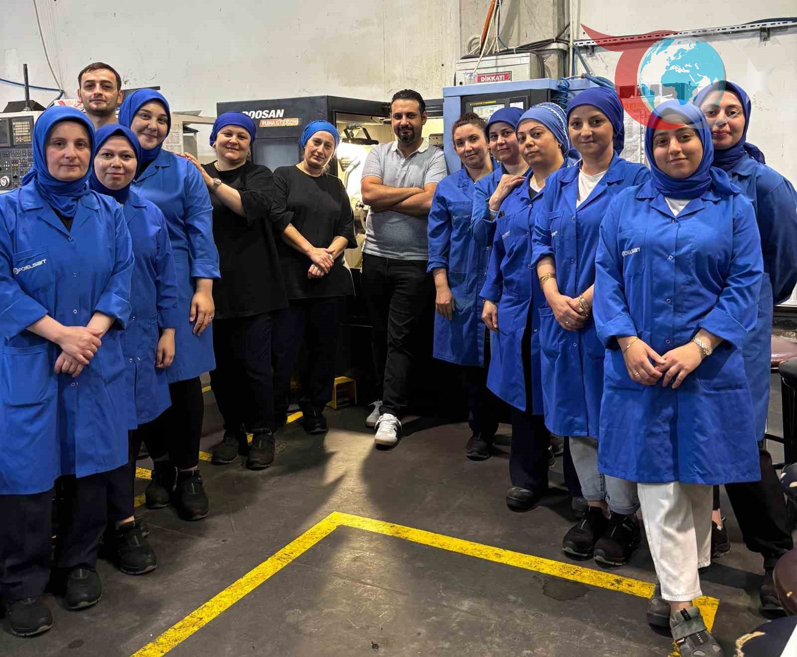 Samsun'da Kadınlara CNC Eğitimi: Sanayide Kadın Gücü Artıyor