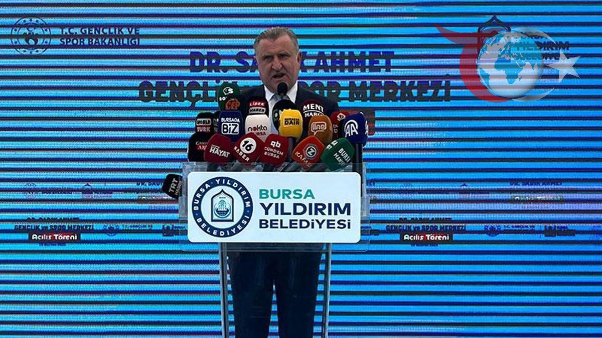Gençlik ve Spor Bakanı Osman Aşkın Bak'tan Bursa'ya Yeni Spor Kompleksi Müjdesi