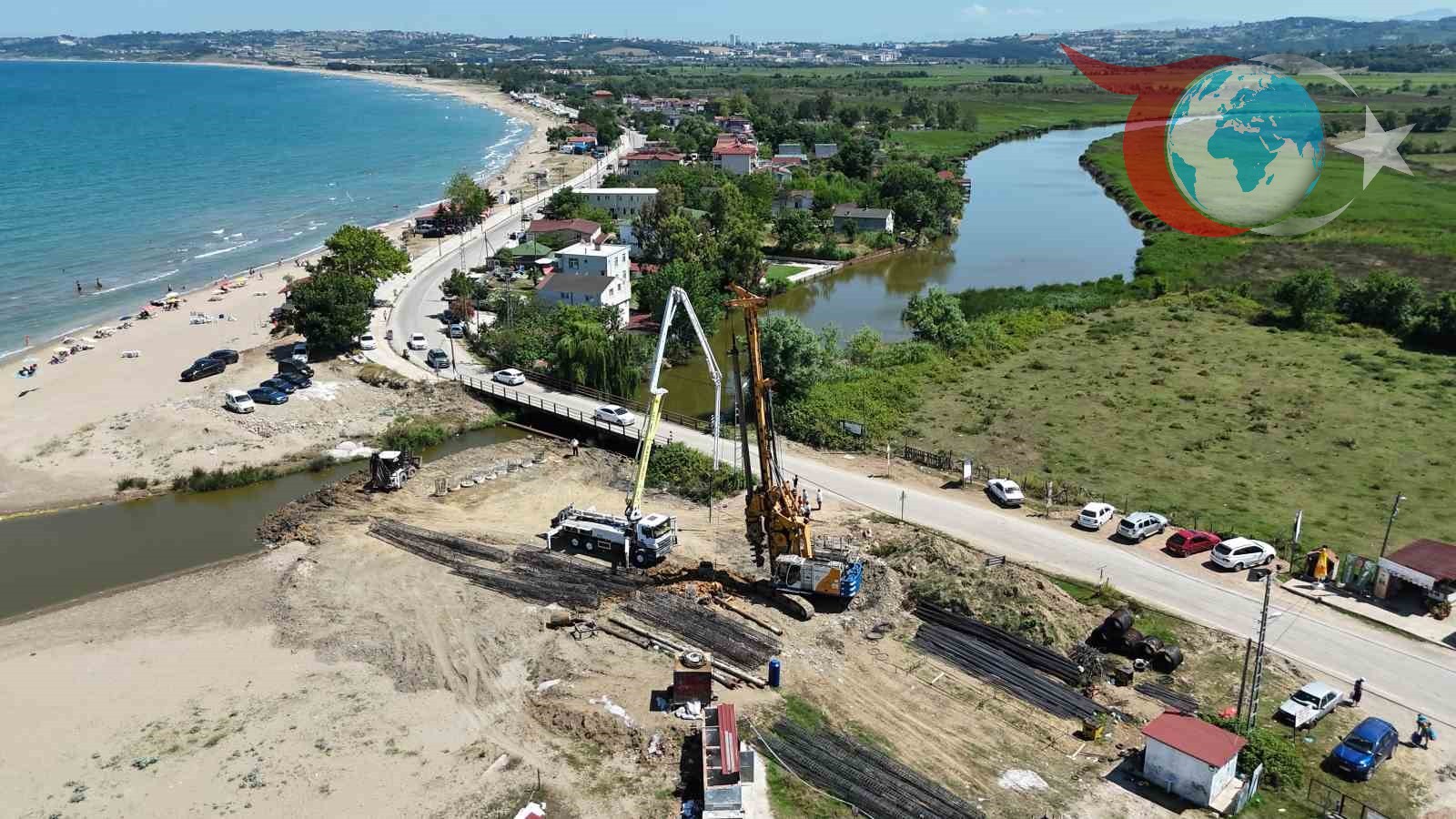 Sinop Akliman’da Çift Yönlü Köprülerle Trafik Güvenliği Artıyor