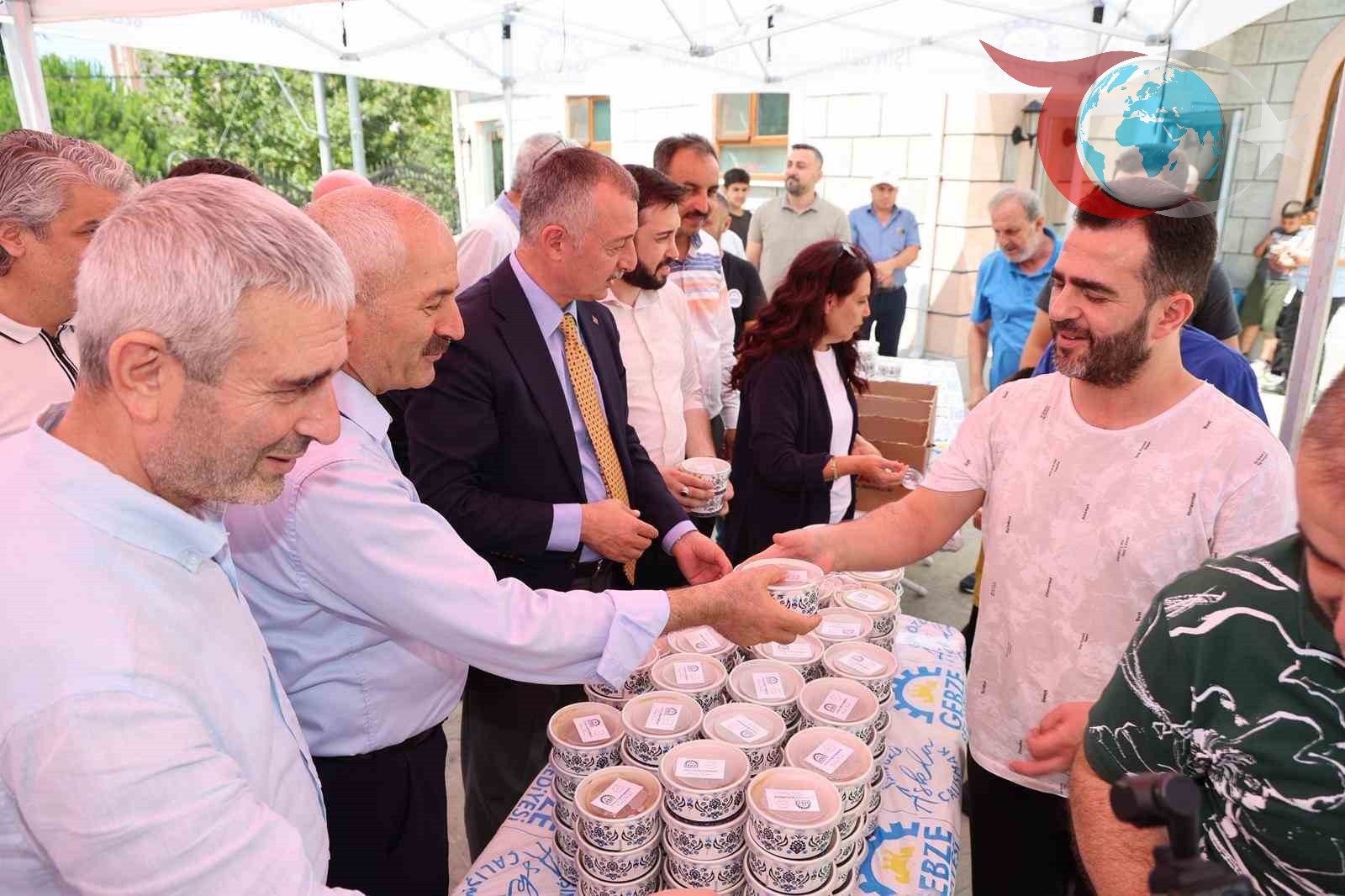 Gebze'de Aşure İkramı ile Birlik ve Beraberlik Mesajı