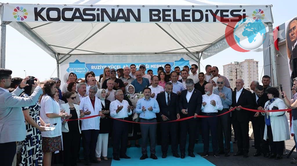Kocasinan Belediyesi'nden Tarihi Açılış: Ruziye Yücel Aile Sağlığı Merkezi Hizmete Girdi