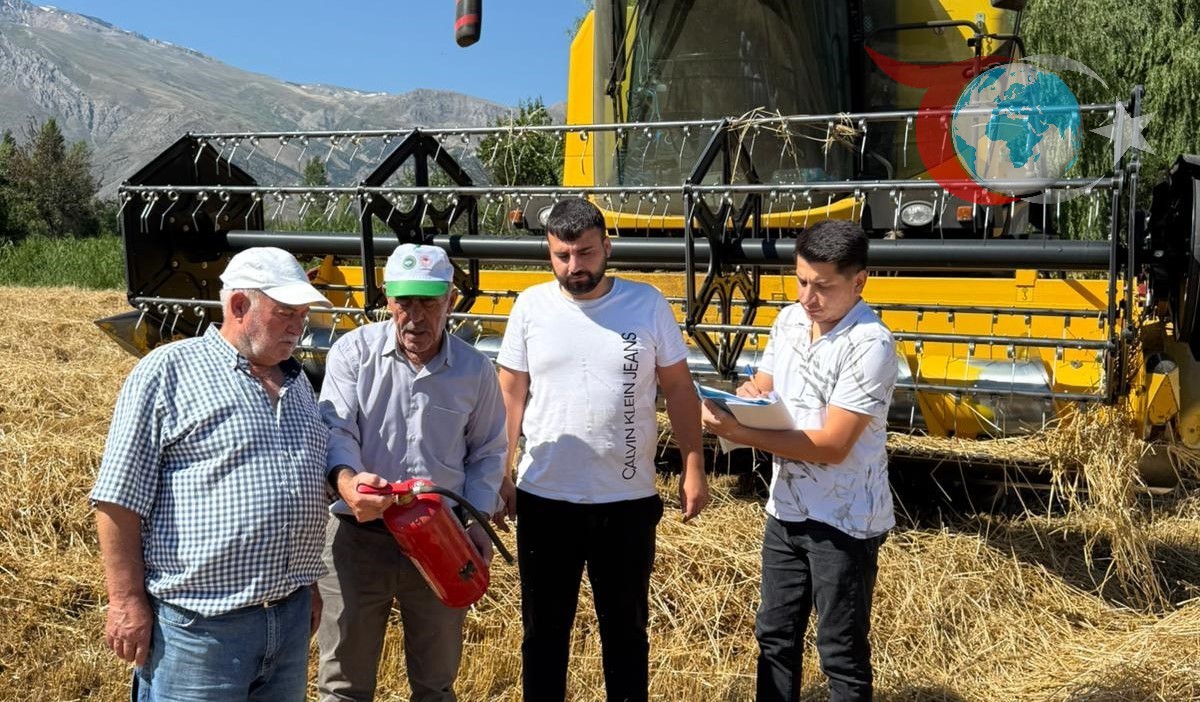 Erzincan'da Buğday Hasadında Sıkı Denetimler Başladı