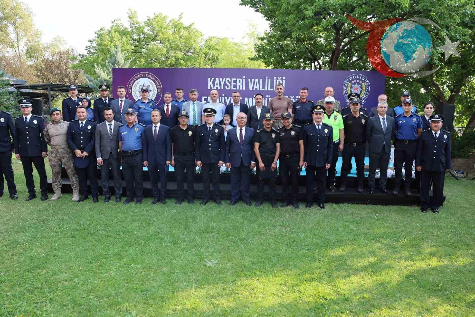 Kayseri'de Emniyet Teşkilatına Gurur ve Teşekkür Dolu Terfi Töreni