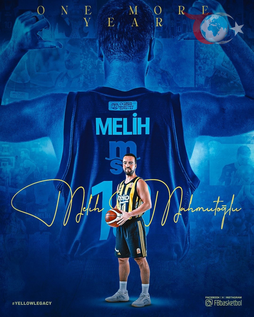 Fenerbahçe'de Melih Mahmutoğlu ile Yola Devam: Kaptanla 1 Yıllık Yeni Anlaşma