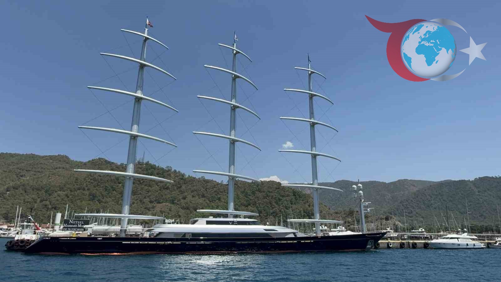 Maltese Falcon’un Marmaris’e Görkemli Ziyareti