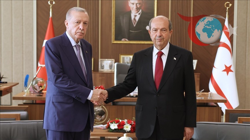 Erdoğan ve Tatar KKTC'de Barış ve Özgürlüğü Kutlamaya Hazırlanıyor