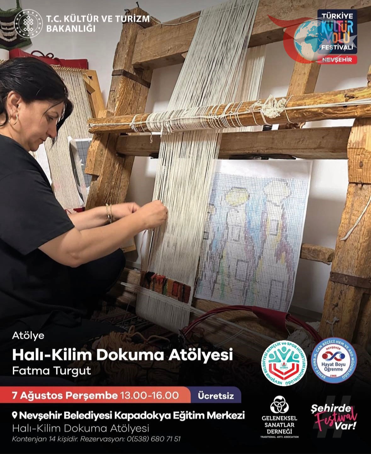 Nevşehir’de Halı-Kilim Dokuma Atölyesi ile Kültürel Mirası Keşfedin