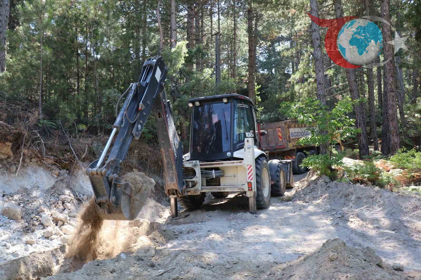Bozdoğan'da Yayla Yolları Yenileniyor: Madran ve Karabağlar'da Büyük Çalışma