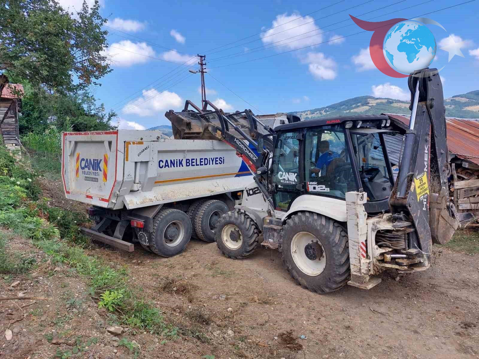 Canik Belediyesi'nden Ulaşım Ağını Güçlendiren Yol Çalışmaları