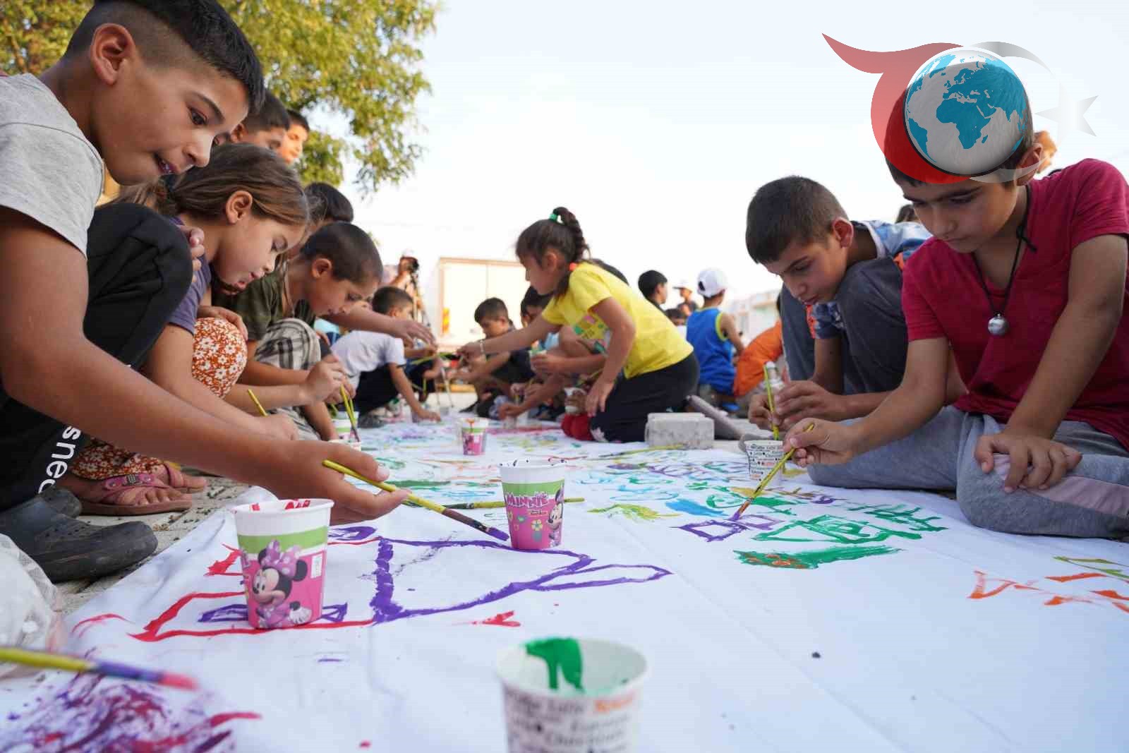 Diyarbakır’da Çocuklar İçin Renkli Köy Şenlikleri Başladı
