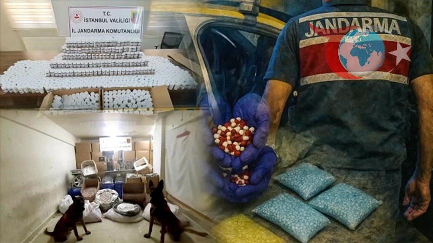 İstanbul'da Dev Uyuşturucu Operasyonu: Binlerce Hap ve Ham Madde Ele Geçirildi
