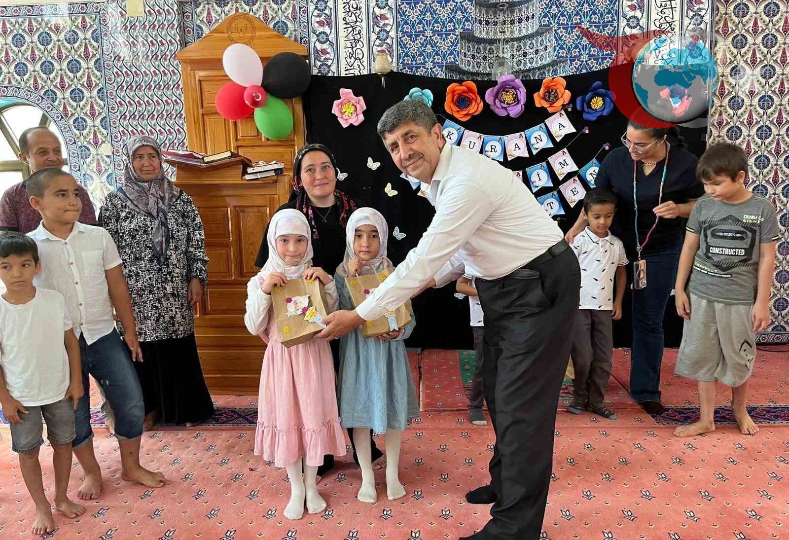 Anamur'da Kur'an Kursu Öğrencileri İlk Heyecanlarını Yaşadı
