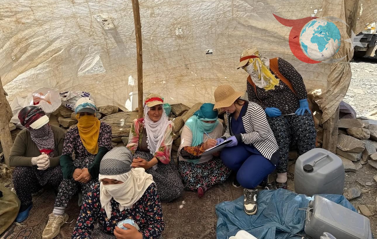 Yüksekova'da Berivanlara Süt Hijyeni Eğitimi