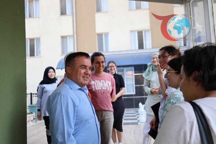 Bilecik'te Gençlik ve Spor İl Müdürü Yurtlarda İncelemelerde Bulundu