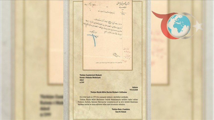 Trabzon'a İstiklal Madalyası Resmi Törenle Teslim Edilecek