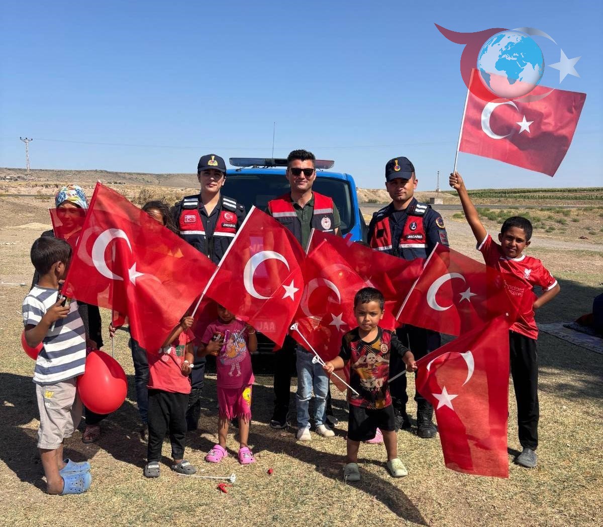 Kırşehir Jandarması’ndan Tarım İşçisi Ailelere Sosyal Destek
