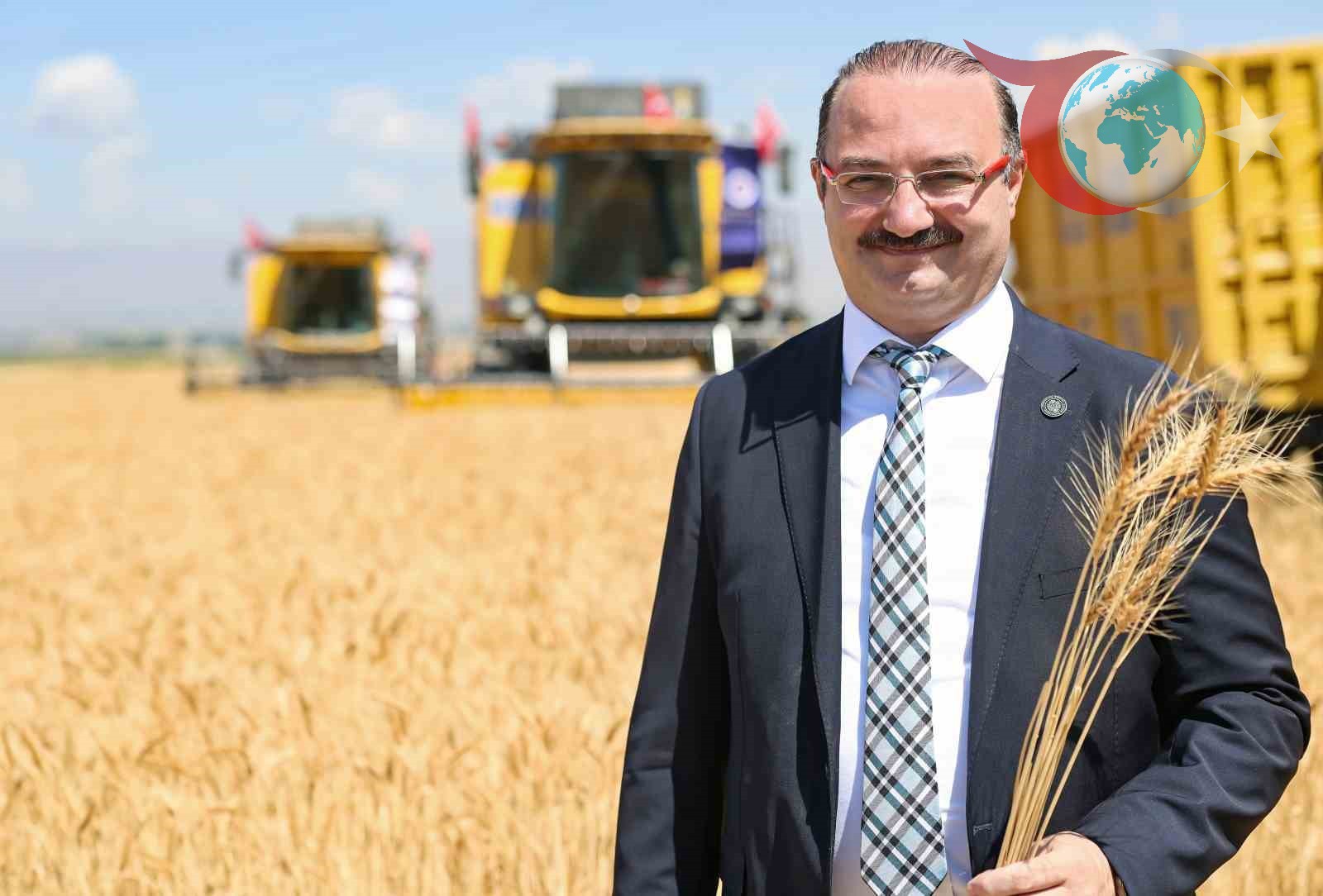 Erzurum Ovası'nda Bilim ve Toprağın Buluşması: Buğday Hasadı Törenle Başladı