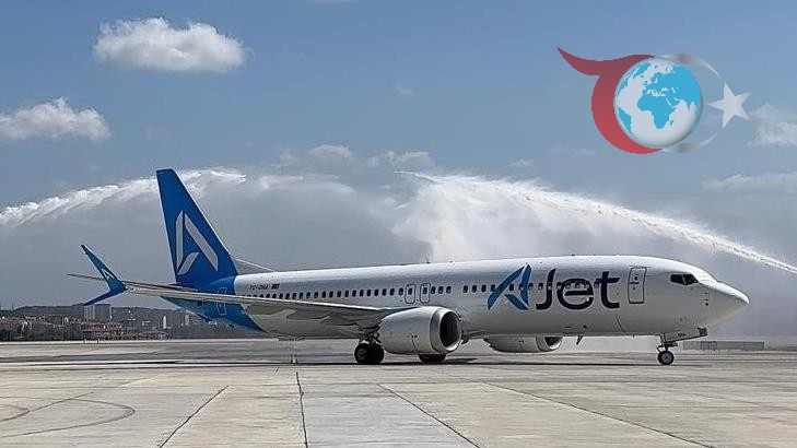İstanbulAJet’in Yeni Boeing 737-8 MAX Uçağı İstanbul’a İndi