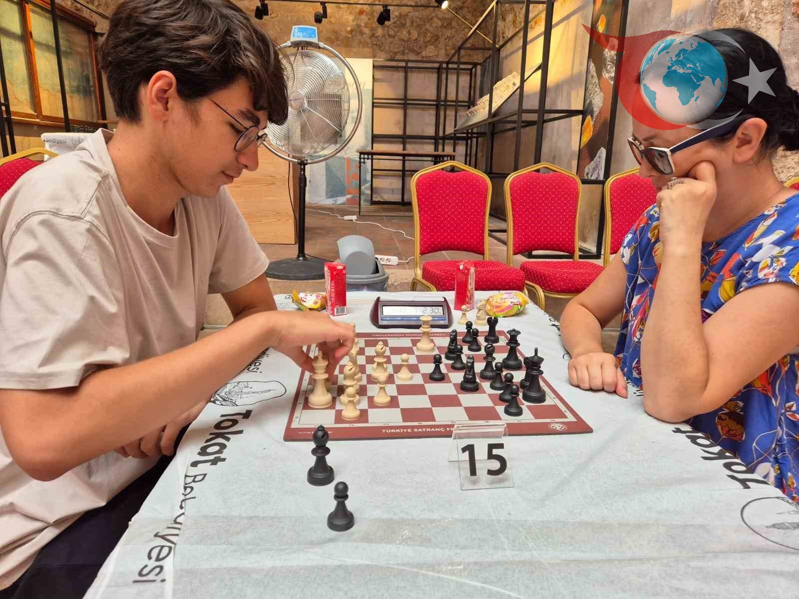 Tokat’ta Genç Zekâlar Satranç Tahtasında Buluştu