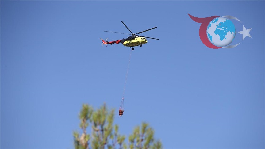 Sinop ve Mersin'de Orman Yangınlarıyla Mücadele Devam Ediyor