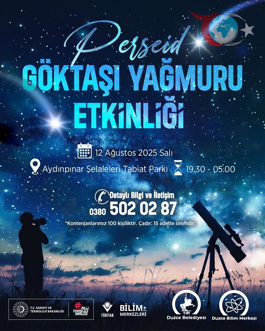 Perseid Meteor Yağmuru: Düzce'de Yıldızların Dansı