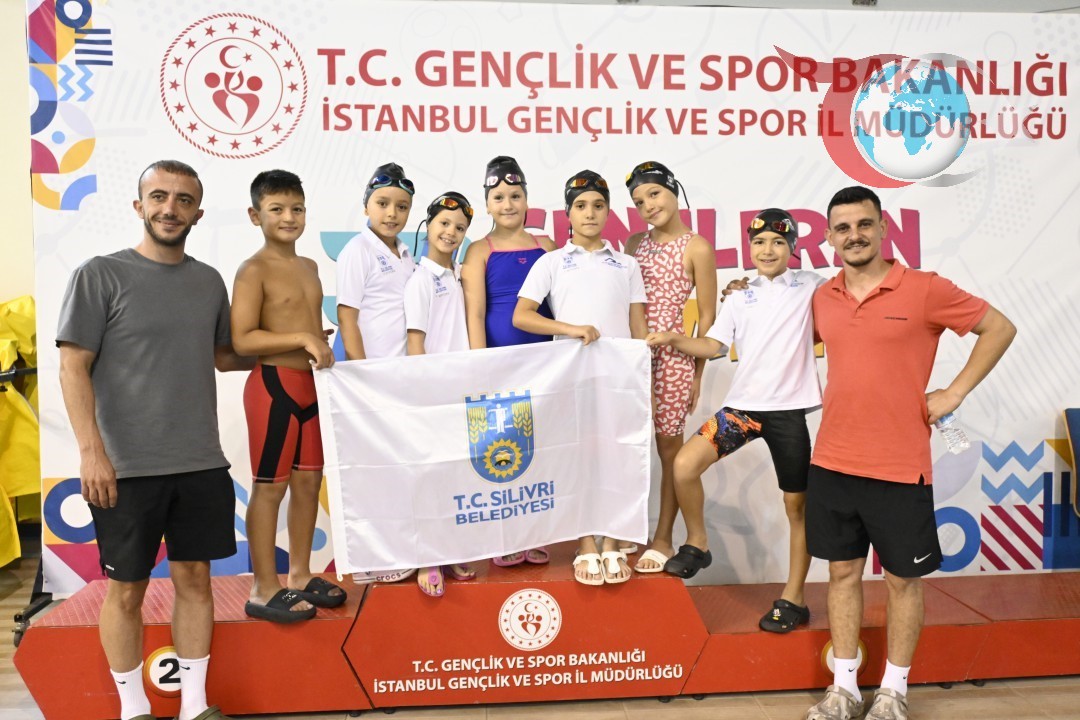 Silivri Belediyesi Spor Kulübü Yüzmede Madalyaları Topladı