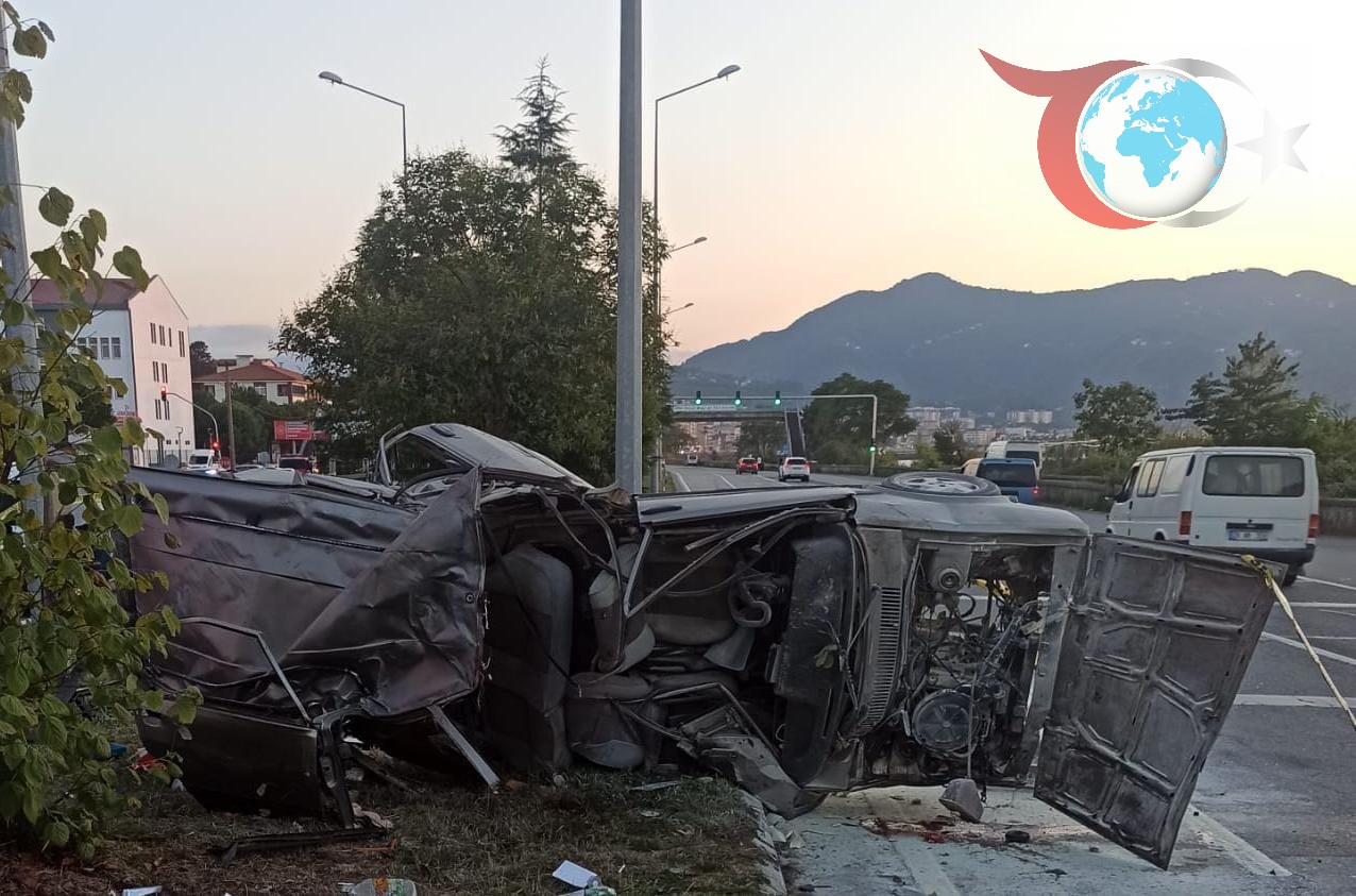 Giresun Espiye'deki Feci Trafik Kazasında Bir Kişi Hayatını Kaybetti