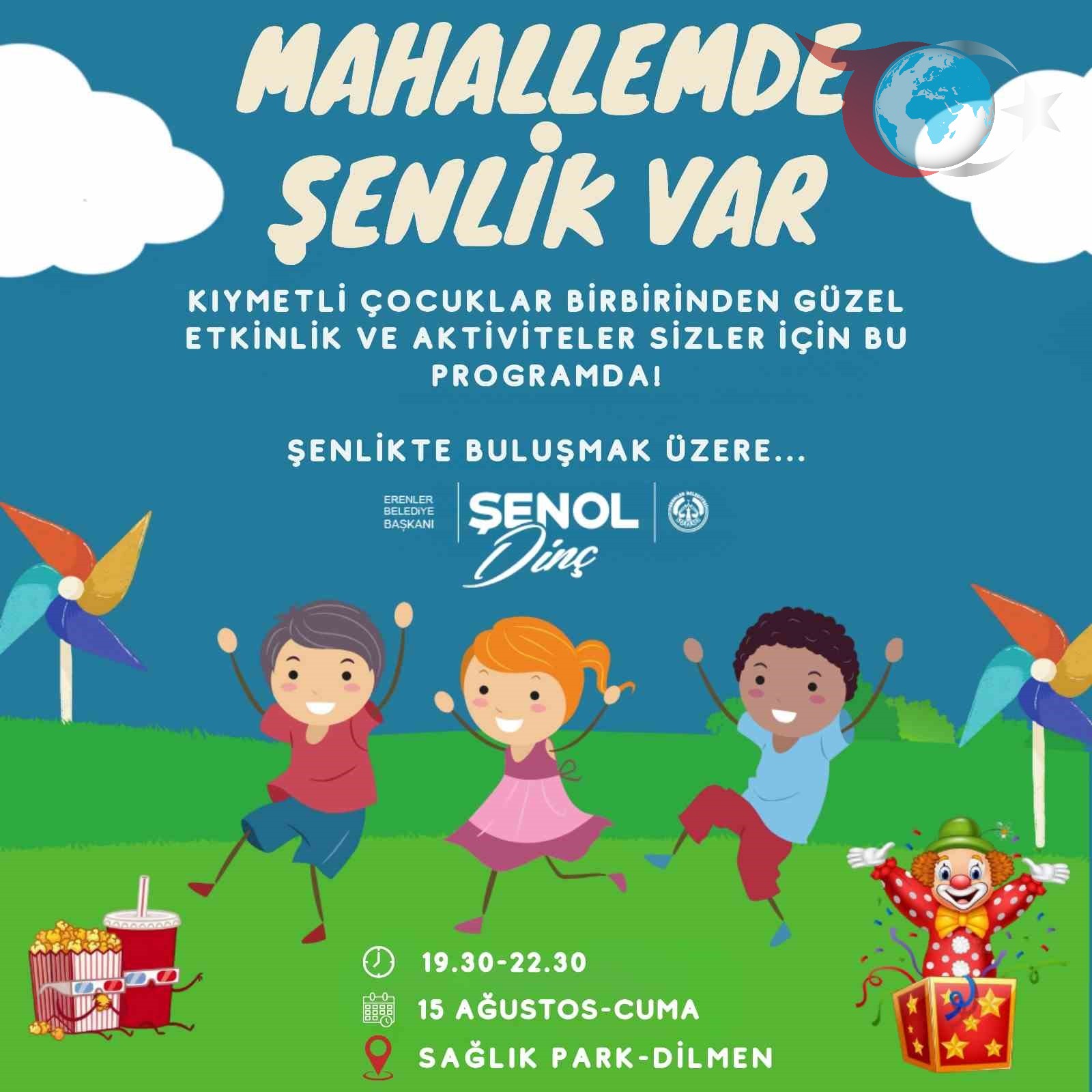 Erenler Belediyesi'nden Çocuklara Özel Şenlik: "Mahallemde Şenlik Var"