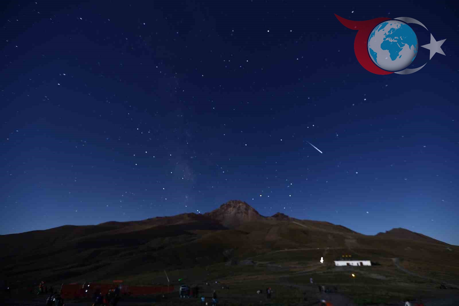 Erciyes’te Perseid Meteor Yağmuru Şenliği: 20 Bin Kişi Gökyüzünü İzledi