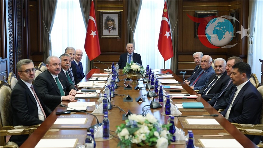 Cumhurbaşkanlığı Külliyesi'nde Önemli Toplantı Gerçekleştirildi