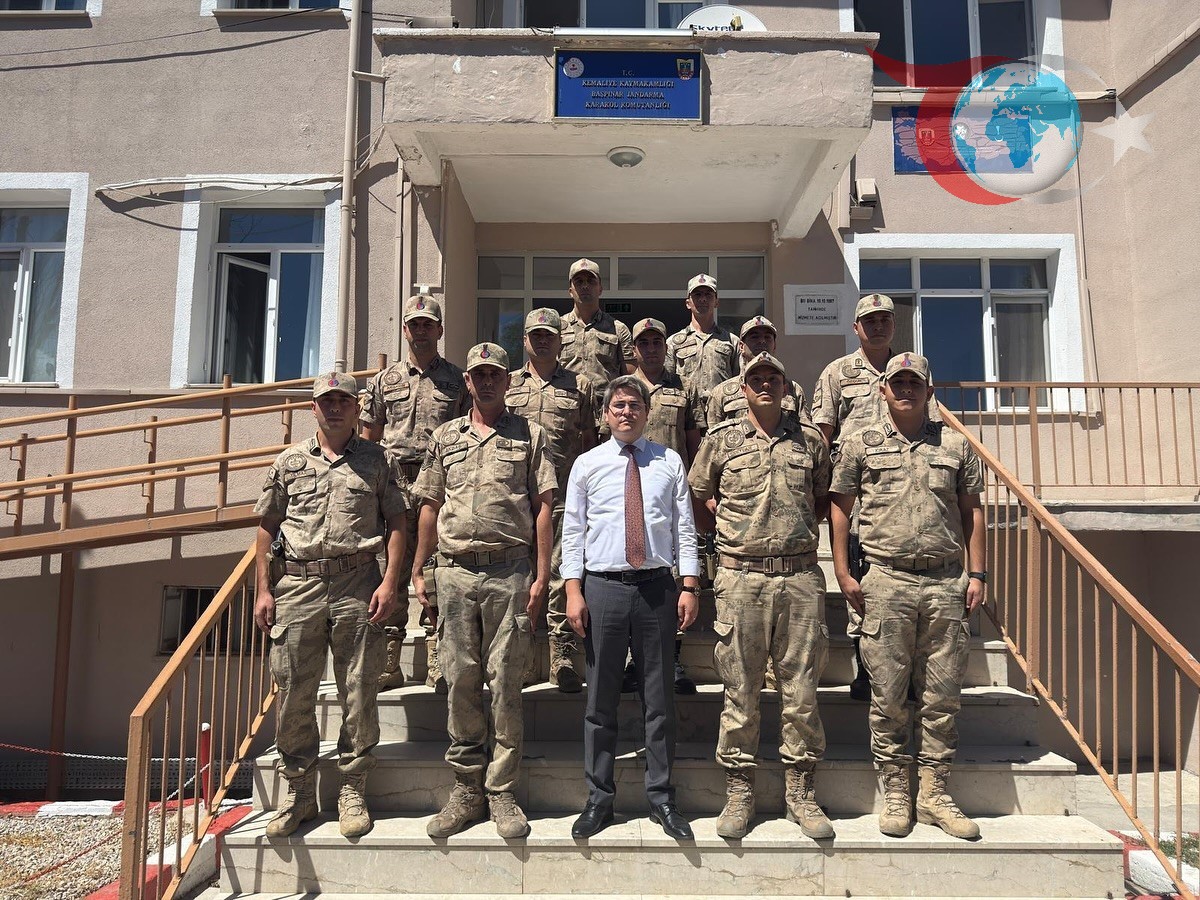 Kemaliye Kaymakamı Emirhan Arıkan’dan Jandarma Karakoluna ve Köylere Ziyaret
