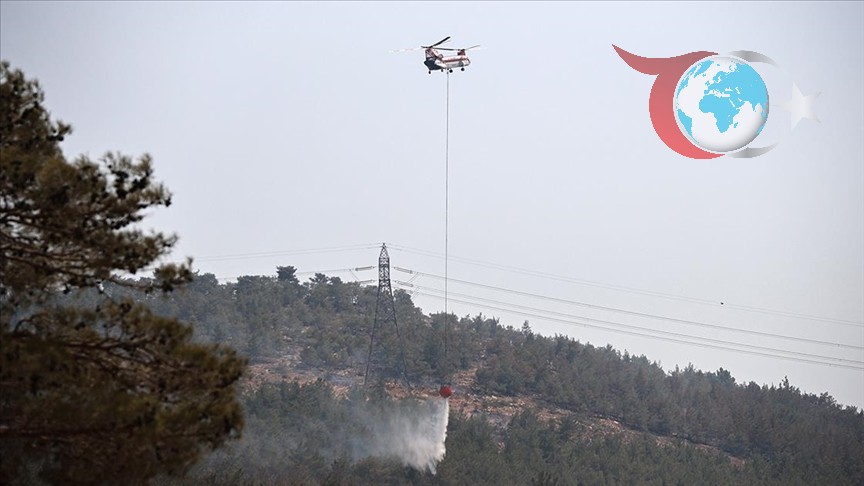 Silifke ve Anamur'da Orman Yangınlarıyla Mücadele Sürüyor