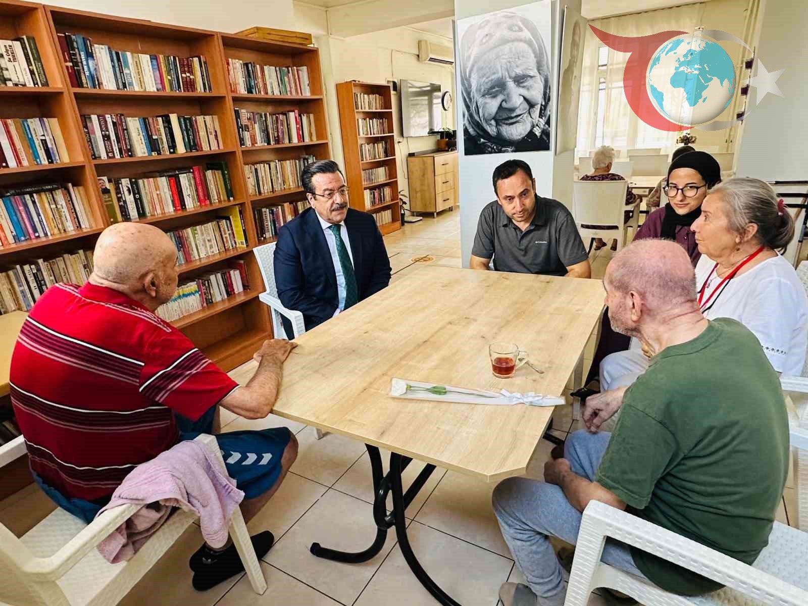 Kaymakam Atilla’dan Anlamlı Huzurevi Ziyareti