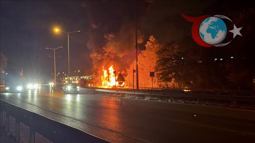Tır Kazası Samsun-Ankara Yolunu Savaş Alanına Çevirdi